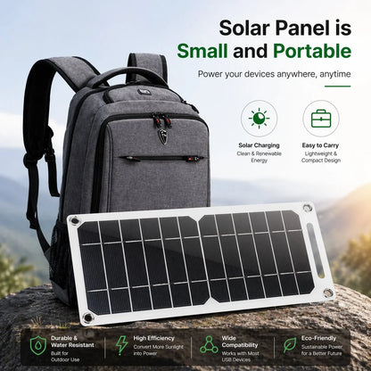 Caricatore solare USB portatile