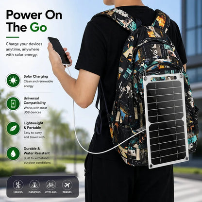 Caricatore solare USB portatile