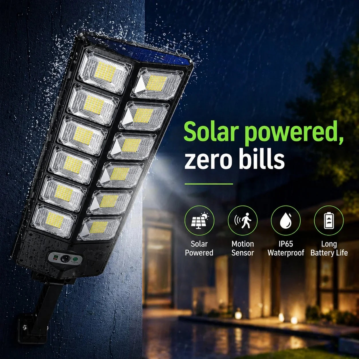 SolarGuard — Luce solare da giardino