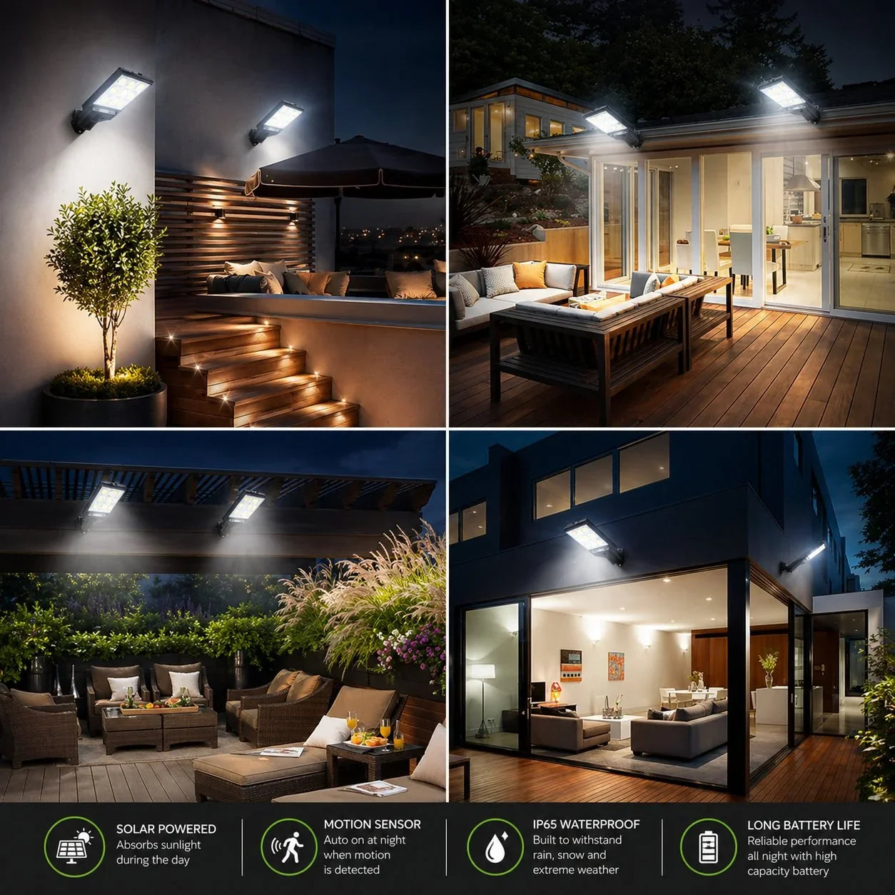 SolarGuard — Luce solare da giardino