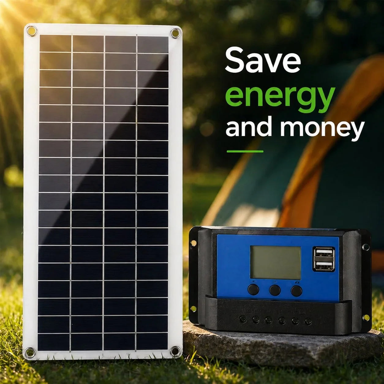 SolarMax 100 — Kit caricatore solare batteria 12 V